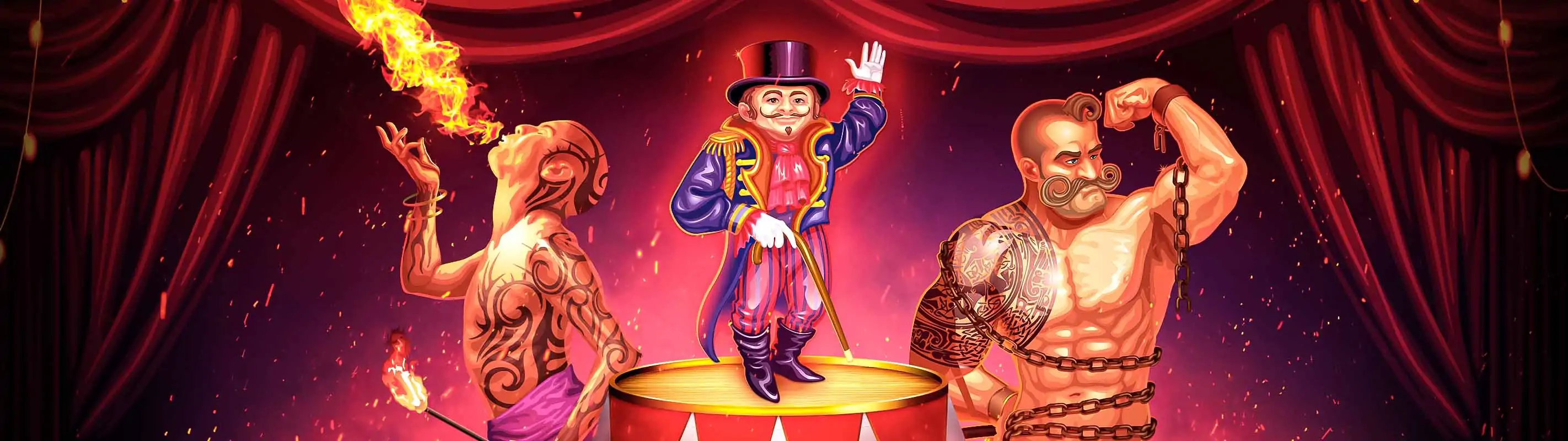 Jugar the twisted circus por dinero real